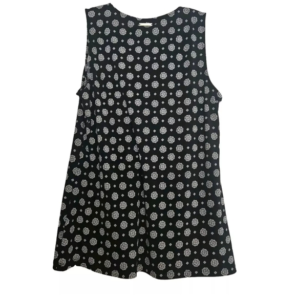 Michael Michael Kors Womans Sleeveless Blouse Top Multi-Color Size Medium - Picture 4 of 4